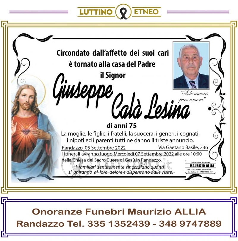Giuseppe  Calà Lesina 